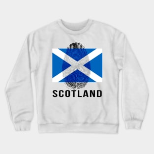 Scotland Flag DNA Crewneck Sweatshirt